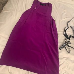 Alexander Wang Racerback Dress Purple size XS